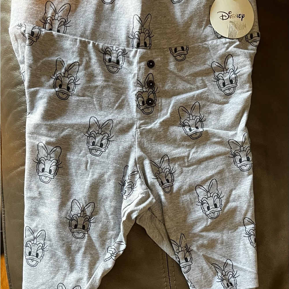Disney Gray Character Patterned Pants